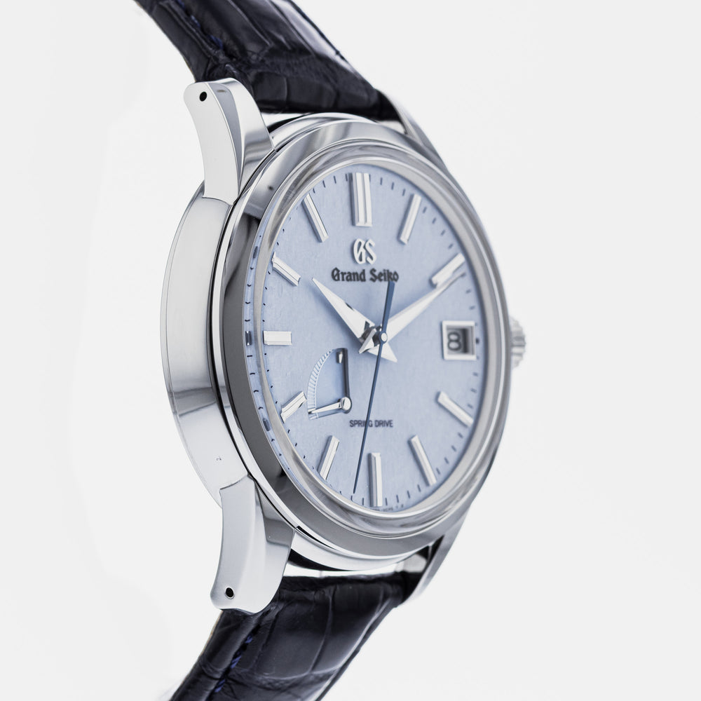 Authentic Used Grand Seiko Elegance Spring Drive Blue Snowflake SBGA407  Watch (10-10-GRS-BGM2K6)