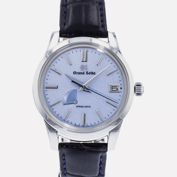 Authentic Used Grand Seiko Elegance Spring Drive Blue Snowflake SBGA407  Watch (10-10-GRS-PZF0AS)
