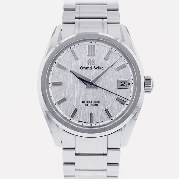 Authentic Used Grand Seiko Evolution 9 Hi-Beat 36000 White Birch SLGH005  Watch (10-10-GRS-PCVNAH)