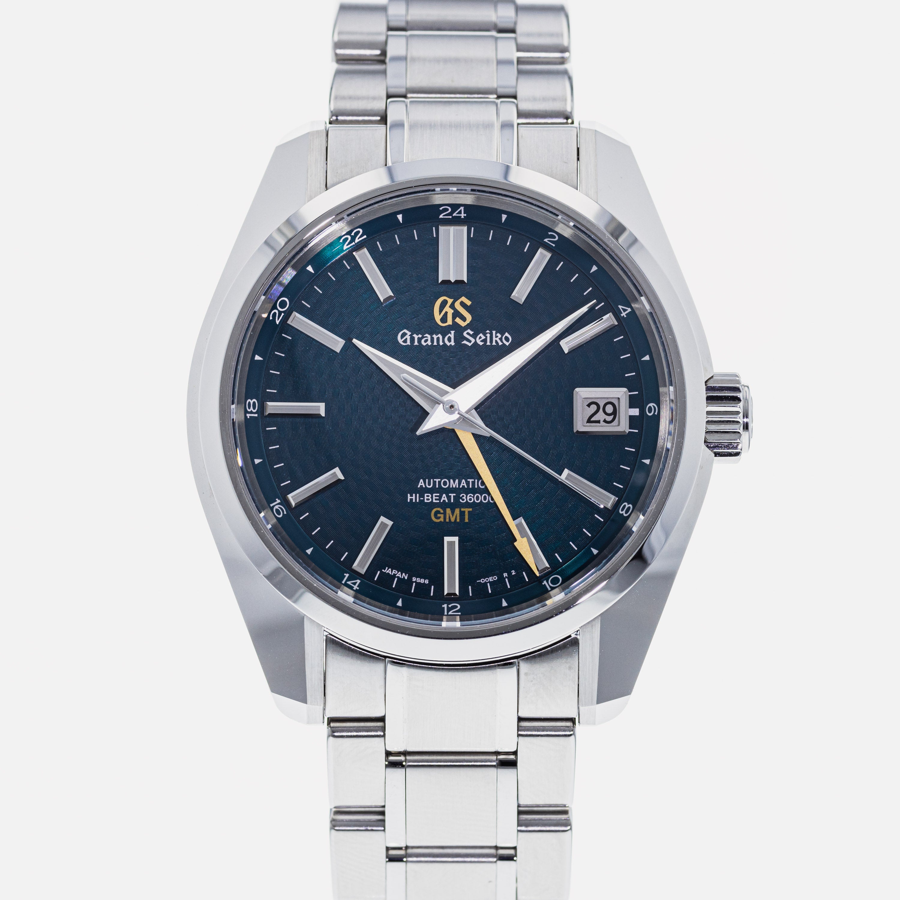 Authentic Used Grand Seiko Heritage Hi-Beat 36000 GMT Peacock Limited  Edition SBGJ227 Watch (10-10-GRS-KBADT2)