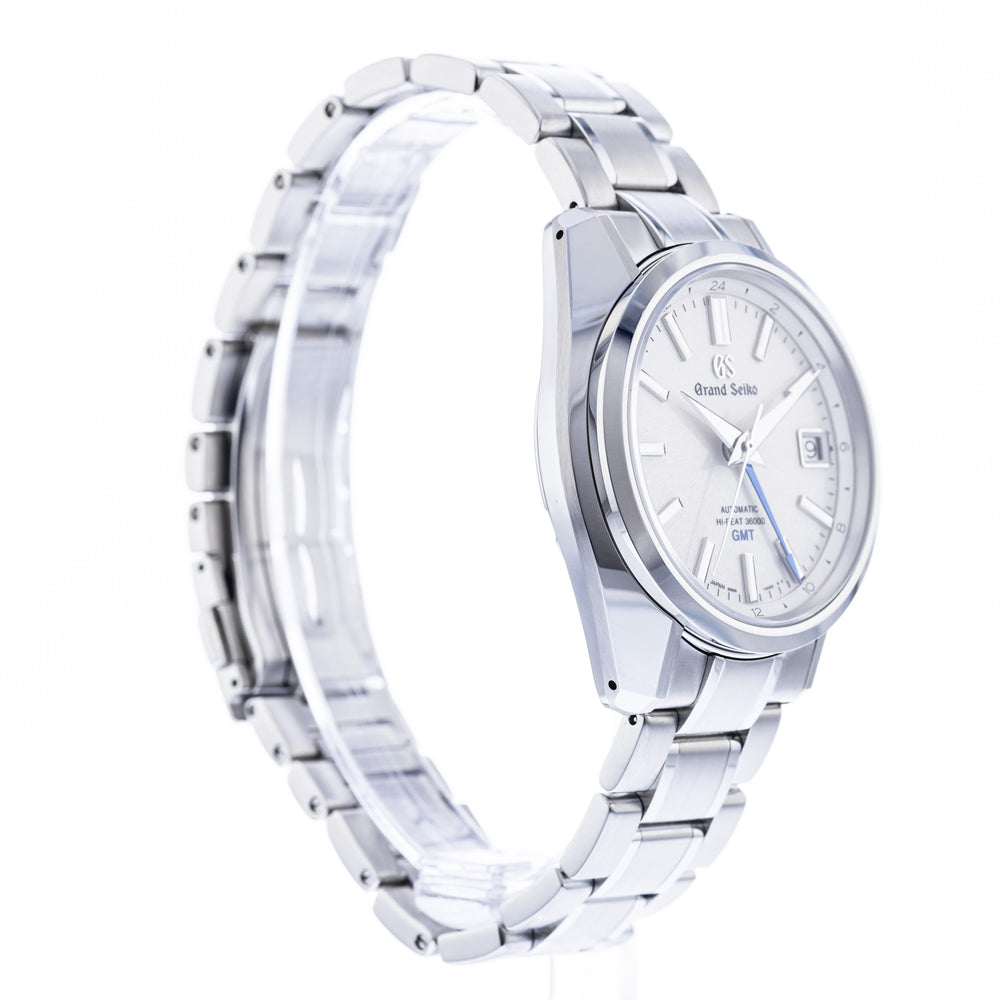 Authentic Used Grand Seiko Hi-Beat 36000 GMT SBGJ201G Watch  (10-10-GRS-8LYX4G)