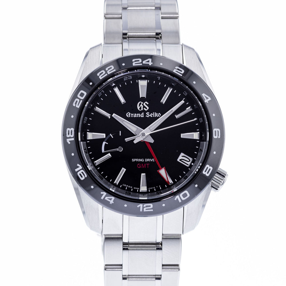 Authentic Used Grand Seiko Sport Collection Spring Drive GMT SBGE253 ...