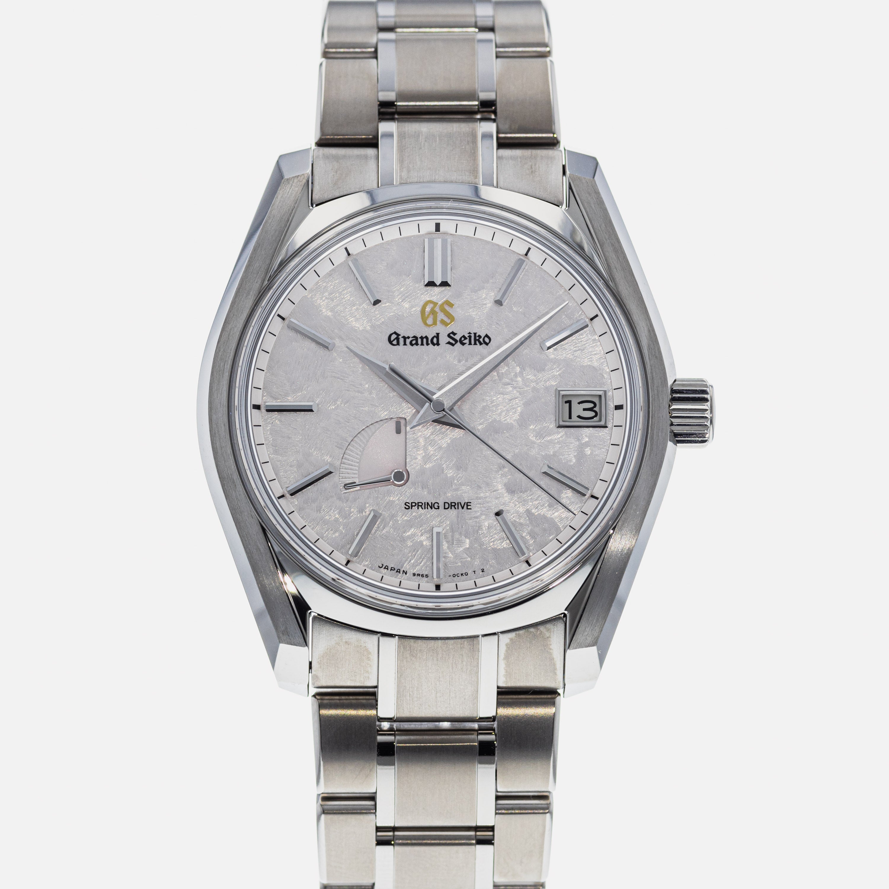 Authentic Used Grand Seiko Heritage Spring Drive Four Seasons Spring .  Exclusive SBGA413 Watch (10-10-GRS-17GXN6)