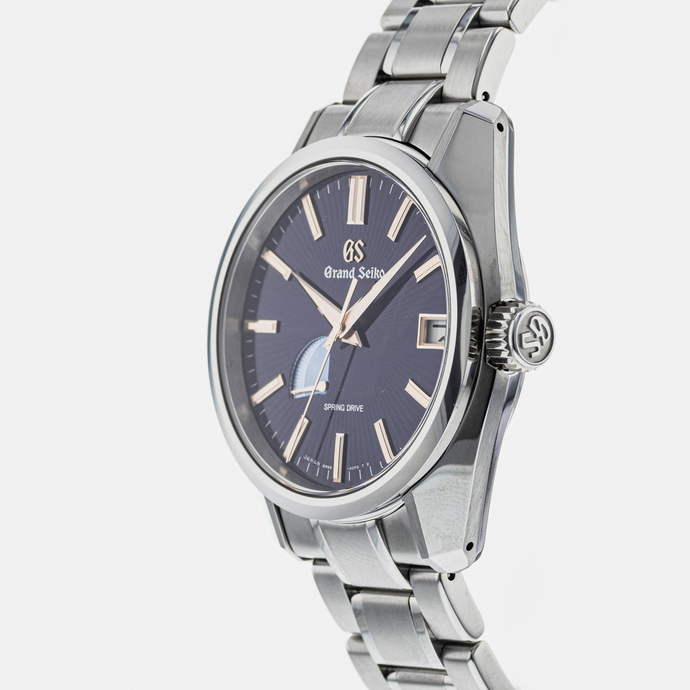 Authentic Used Grand Seiko Heritage Spring Drive Power Reserve Dusk Ginza  SBGA447 Watch (10-10-GRS-NRQZ2D)