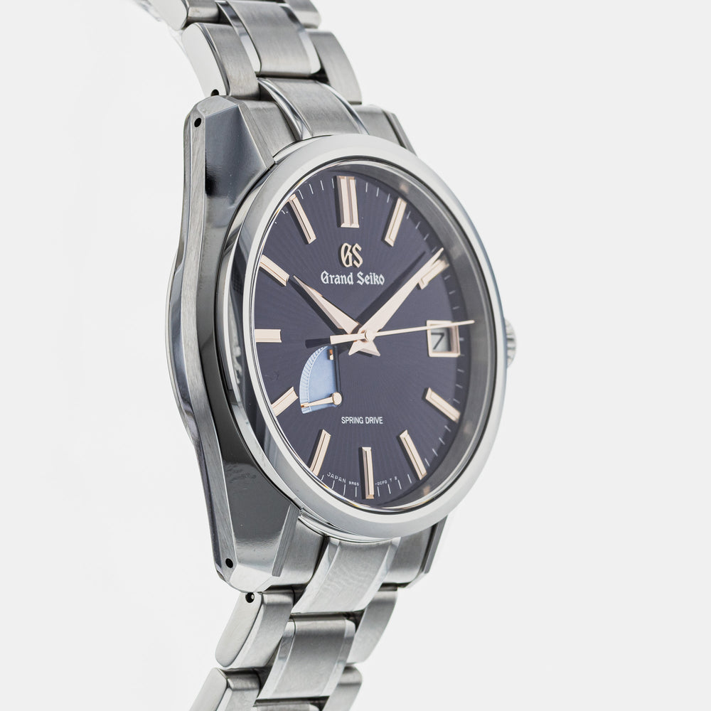 Authentic Used Grand Seiko Heritage Spring Drive Power Reserve Dusk Ginza  SBGA447 Watch (10-10-GRS-NRQZ2D)