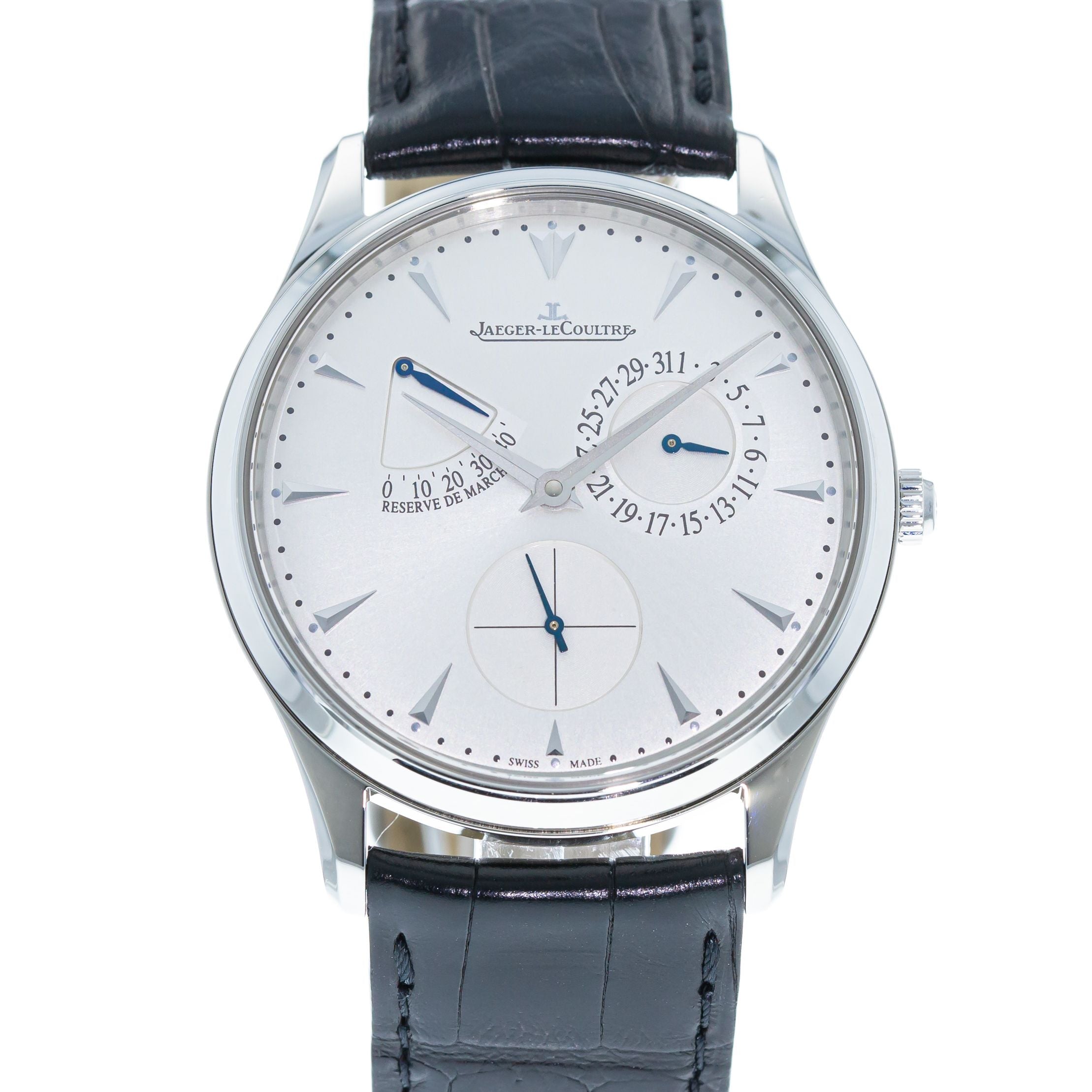 Authentic Used Jaeger-LeCoultre Master Ultra Thin Reserve de Marche ...