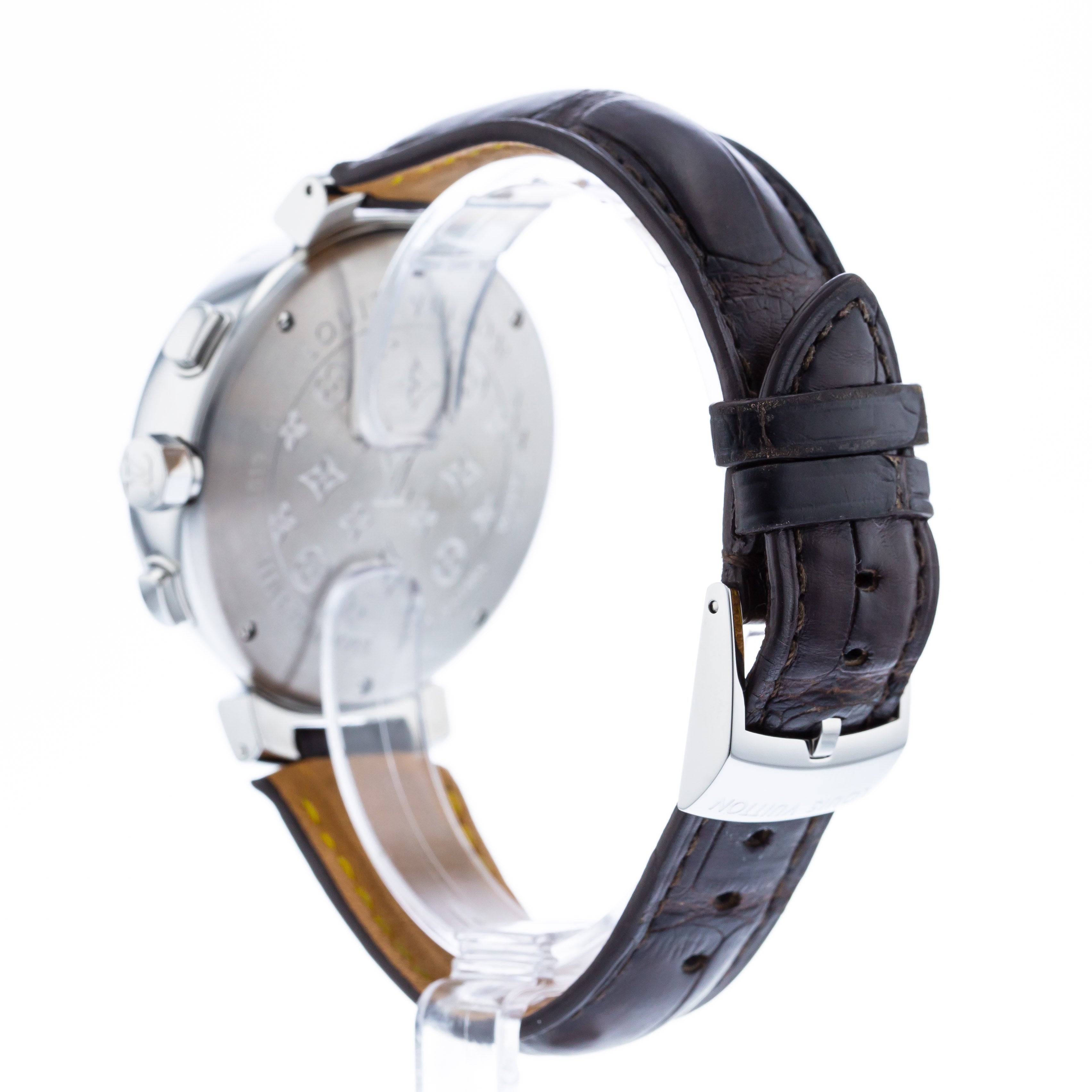 Authentic Used Louis Vuitton Tambour Automatic Q1121 Watch (10-10-LVH-M0X2LF)