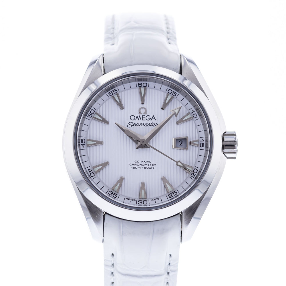 pre owned omega aqua terra