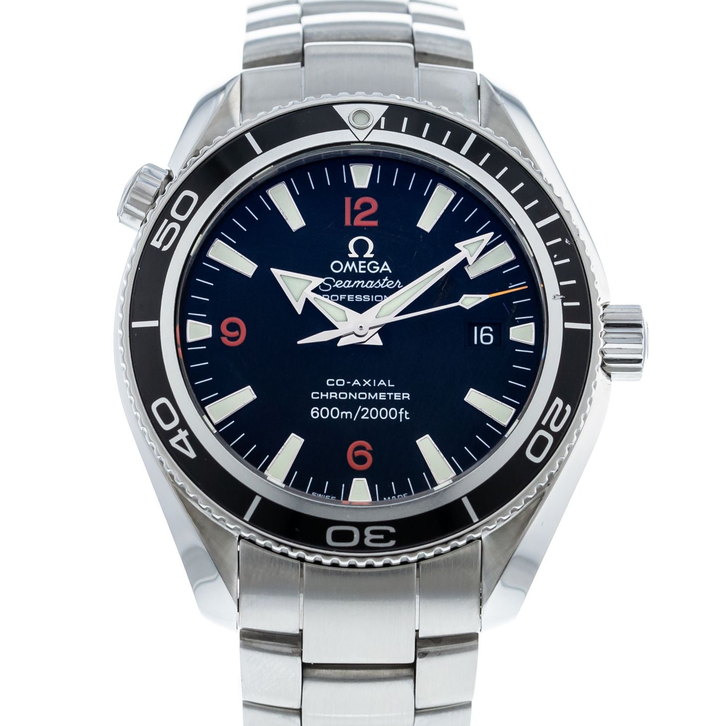 Authentic Used OMEGA Seamaster Planet Ocean 600M 2201.51.00 Watch (10 ...