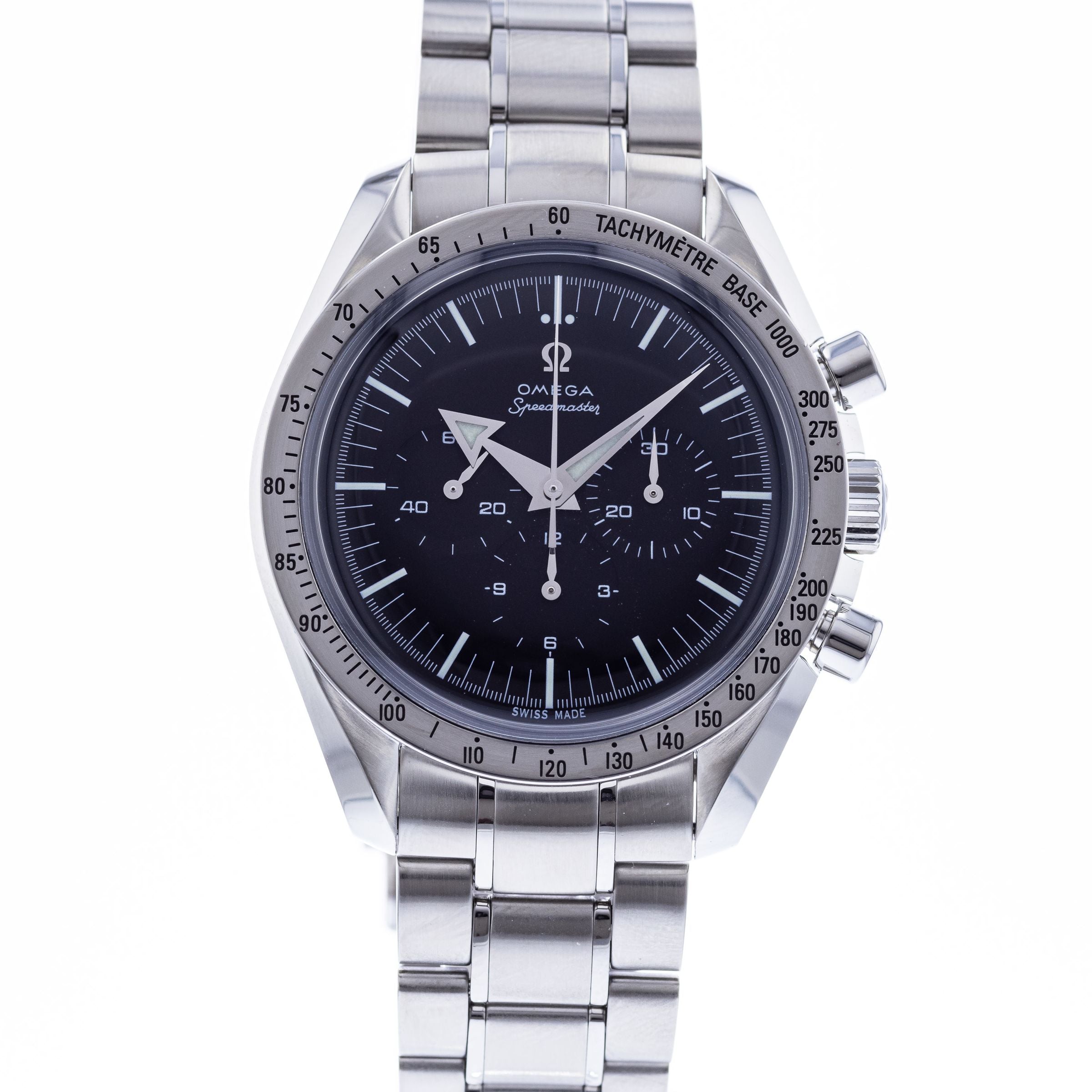 Authentic Used OMEGA Speedmaster Broad Arrow 1957 Re-Edition