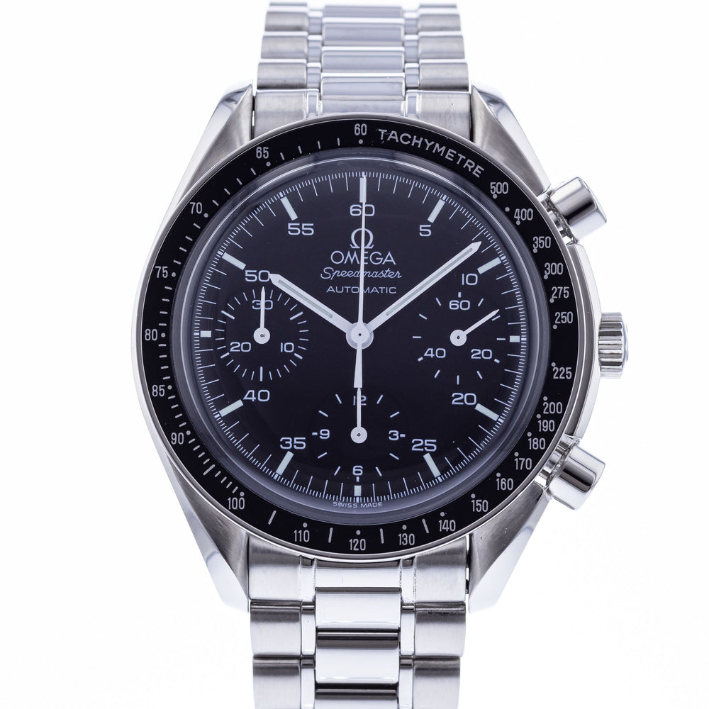 Authentic Used Omega Speedmaster Reduced Chronograph 3510 50 00 Watch 10 10 Ome 5b4y