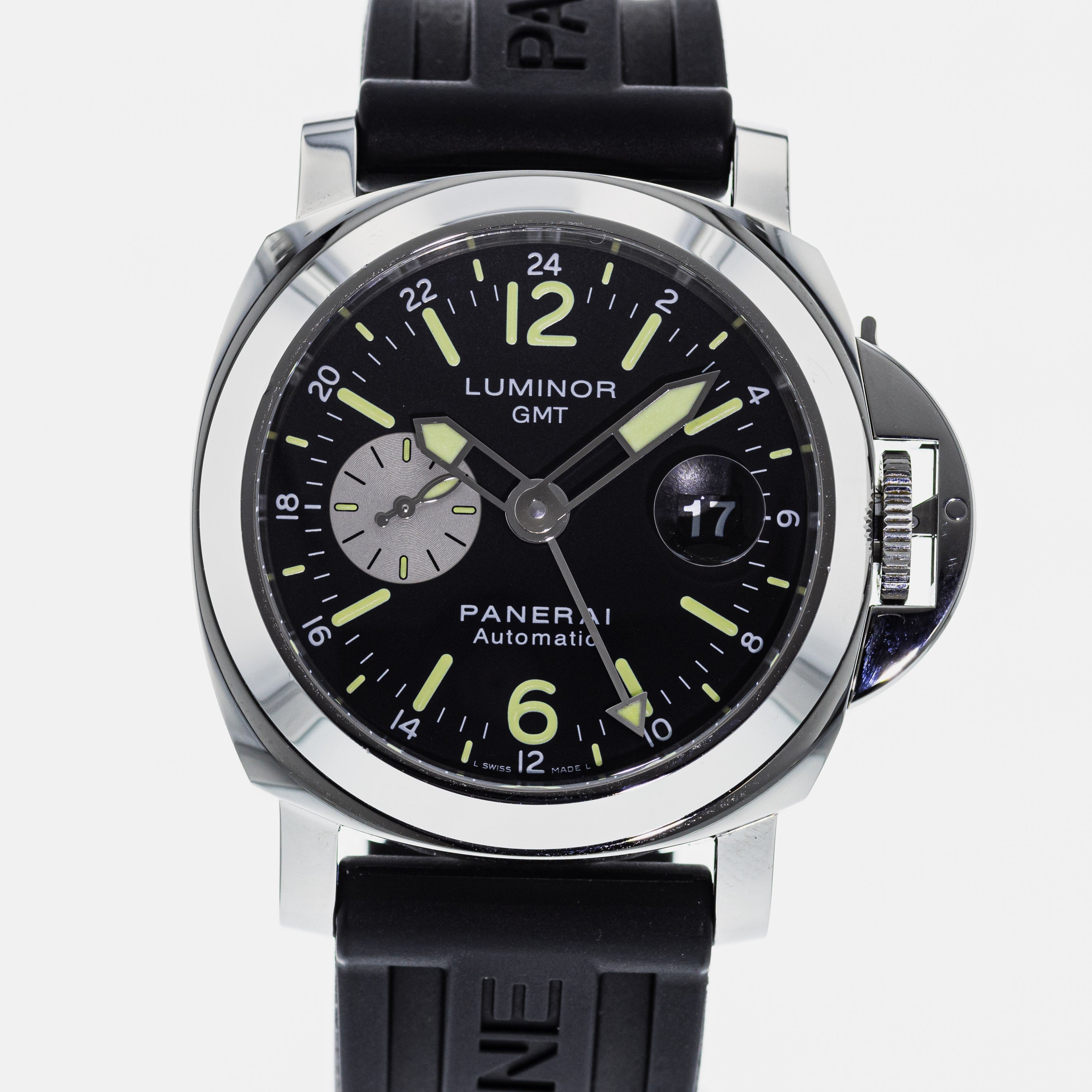 Authentic Used Panerai Luminor GMT PAM 088 Watch (10-10-PAM-1TR2GE)