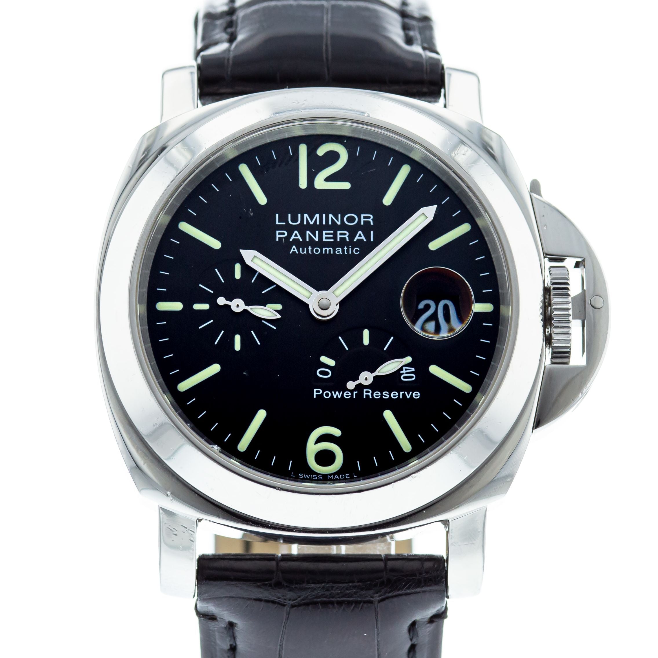 Authentic Used Panerai Luminor Power Reserve PAM 090 Watch (10-10-PAM ...