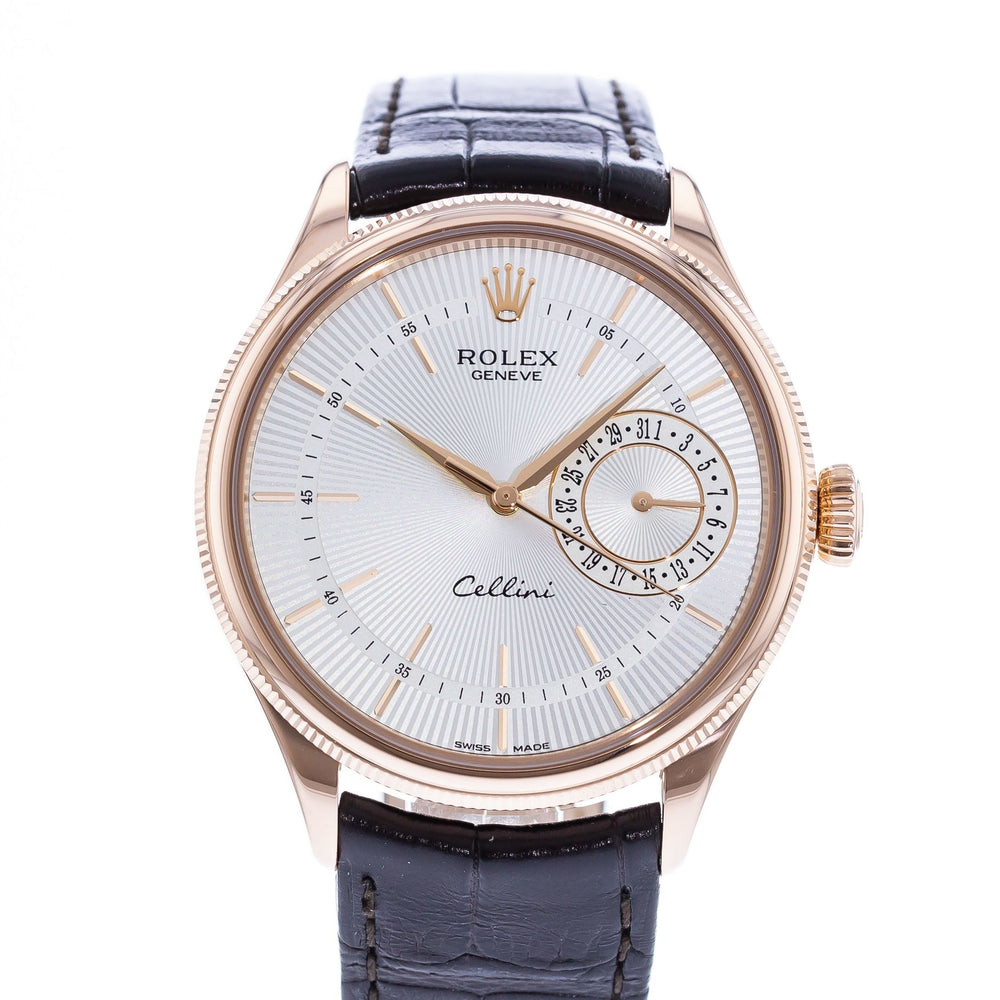 Authentic Used Rolex Cellini Date 50515 Watch (10-10-ROL-F40KXC)