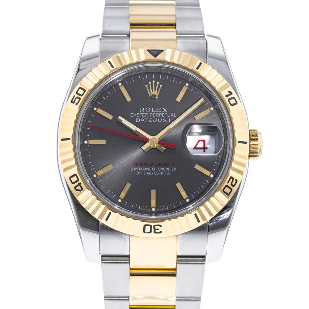 Used Rolex Turn-O-Graph Thunderbird 116263 Watch