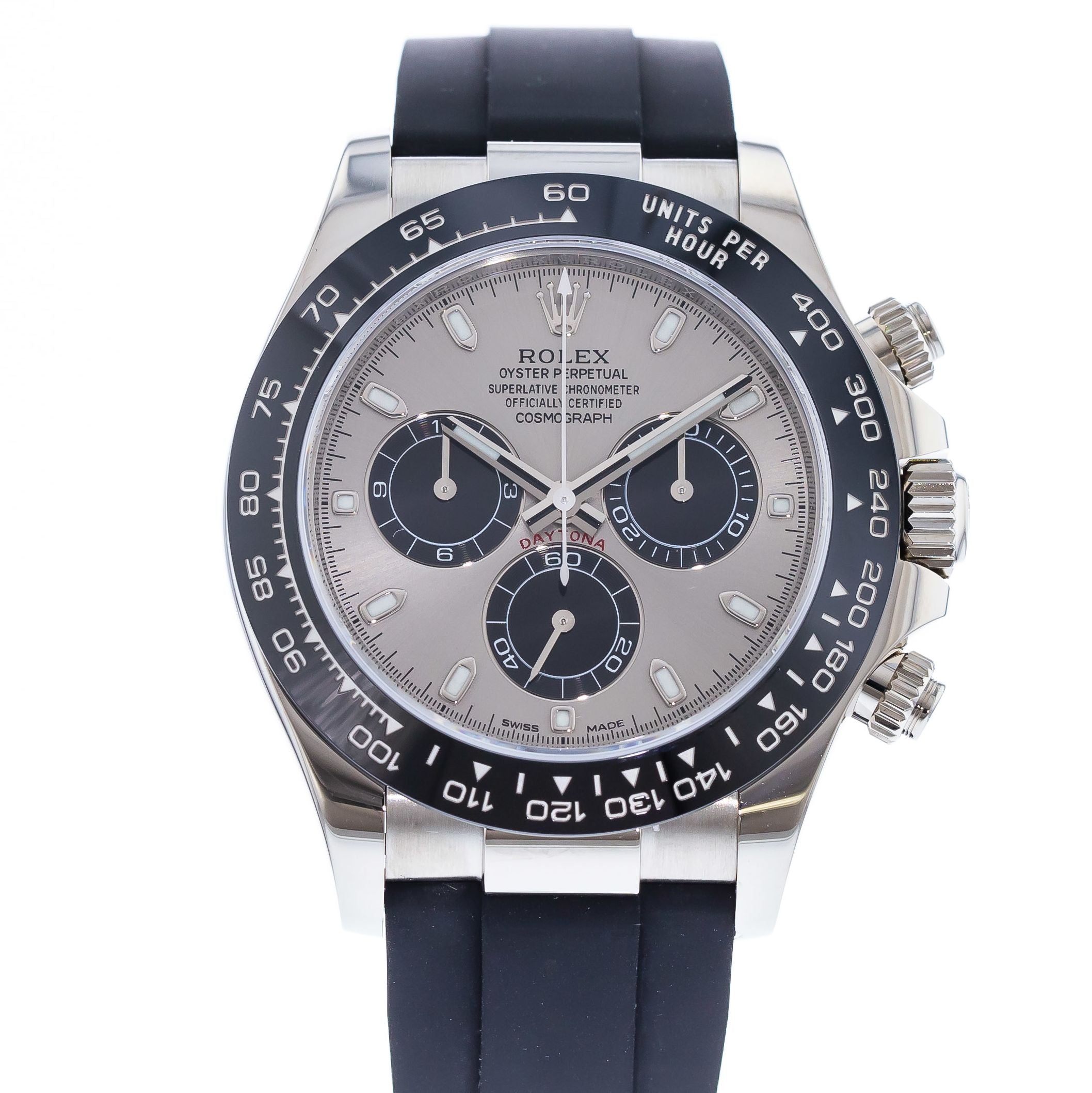 Authentic Used Rolex Daytona Oysterflex 116519 Watch (10-10-ROL-Y3T6HX)