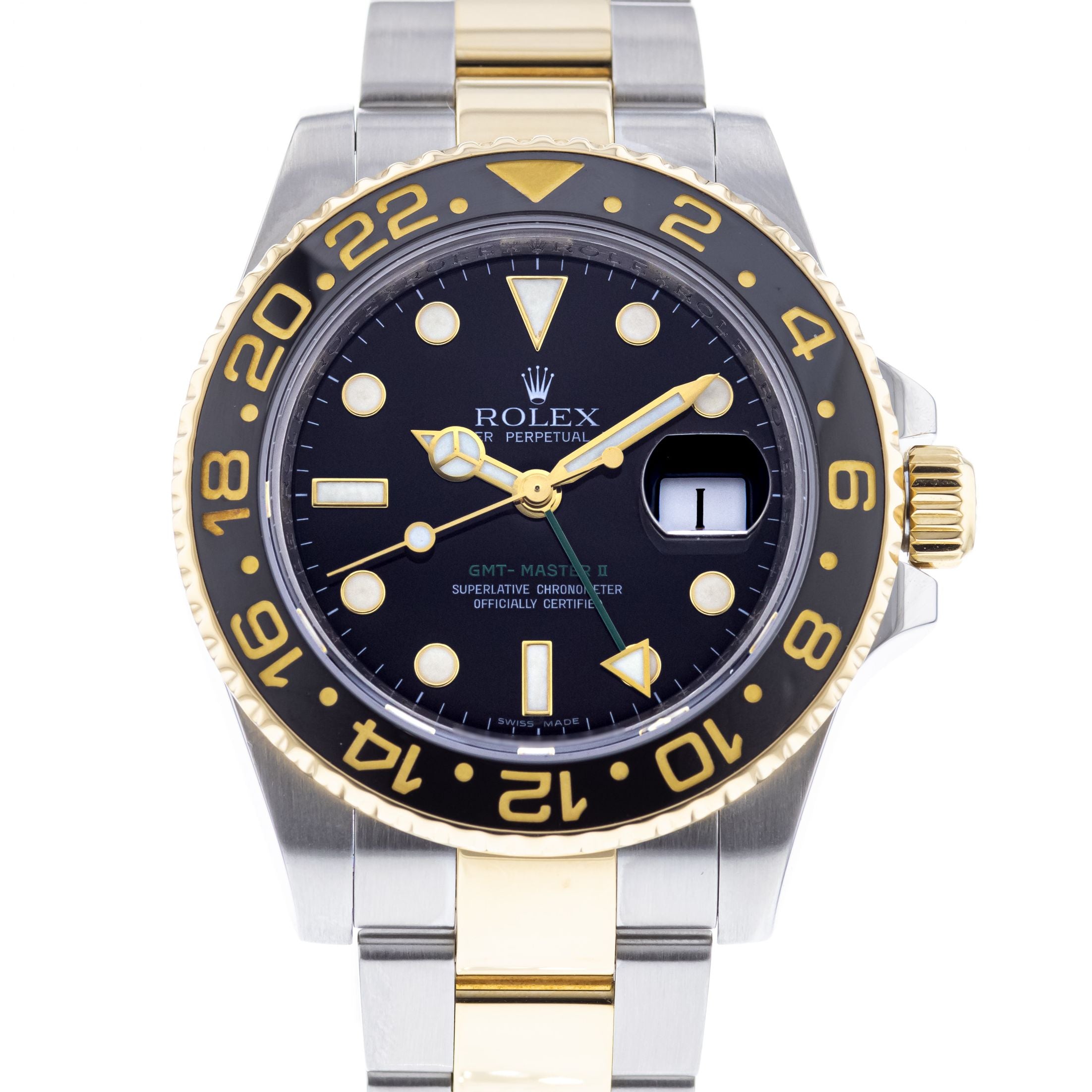 Authentic Used Rolex GMT-Master II 116713 Watch (10-10-ROL-5H34YN)