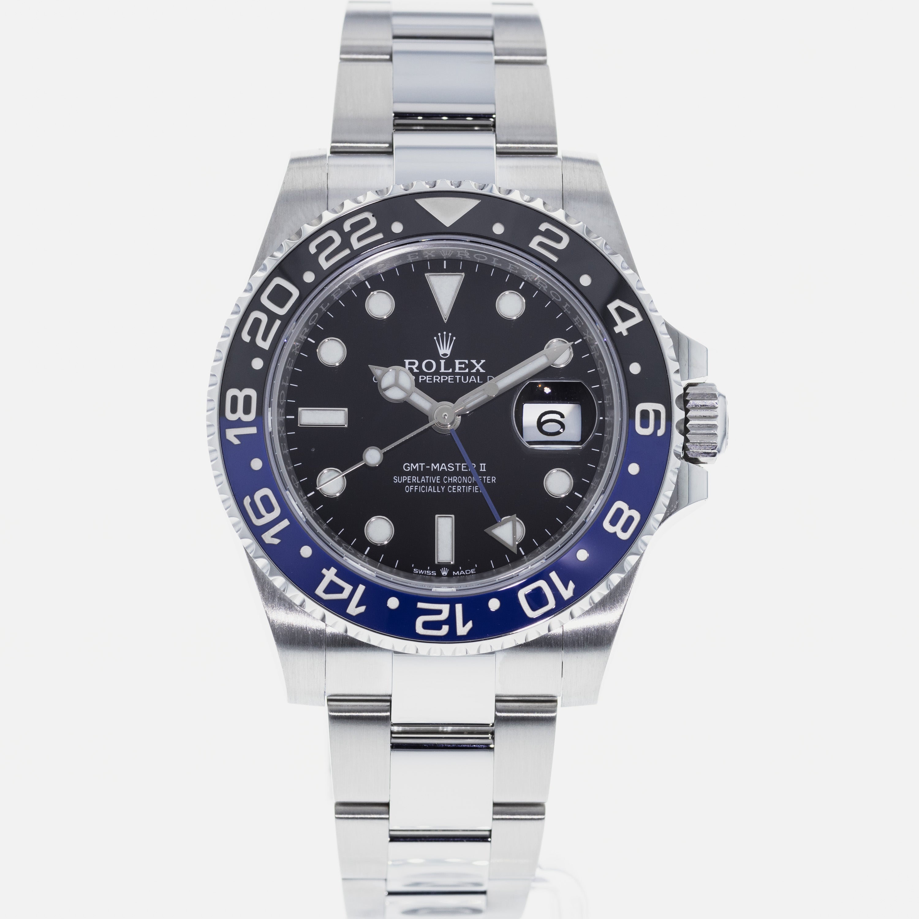 møde kamp Ofre Authentic Used Rolex GMT-Master II Batman 126710 Watch (10-10-ROL-X3BVCY)