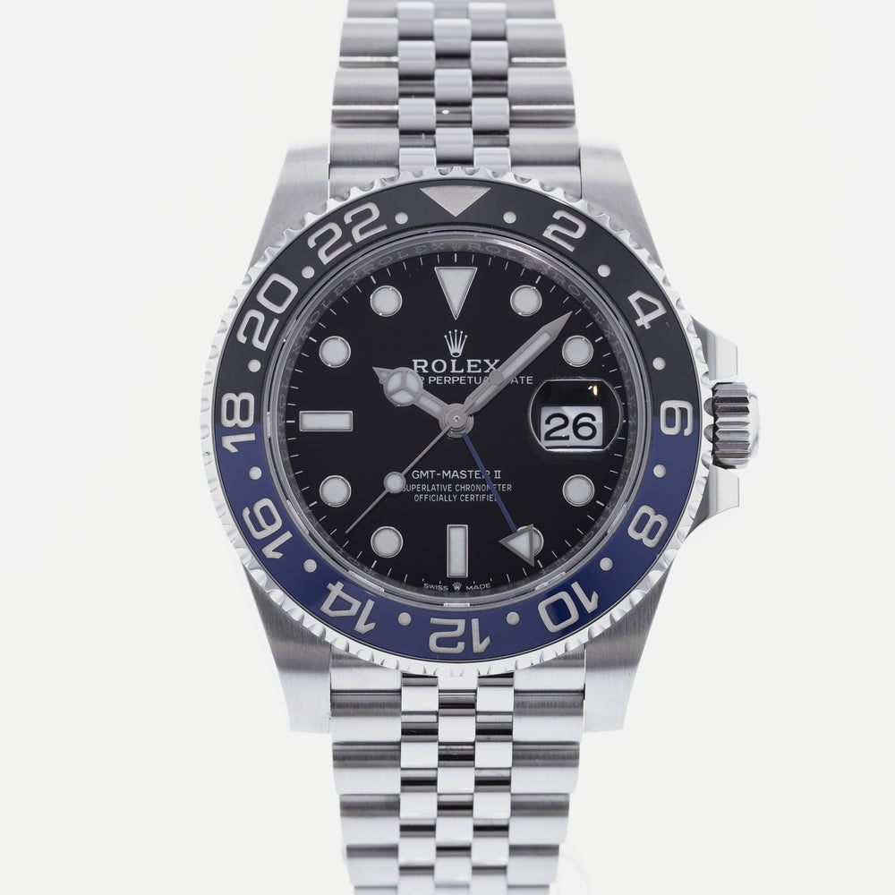 Authentic Used Rolex II Batman 126710 Watch (10-10-ROL-ZA96BM)