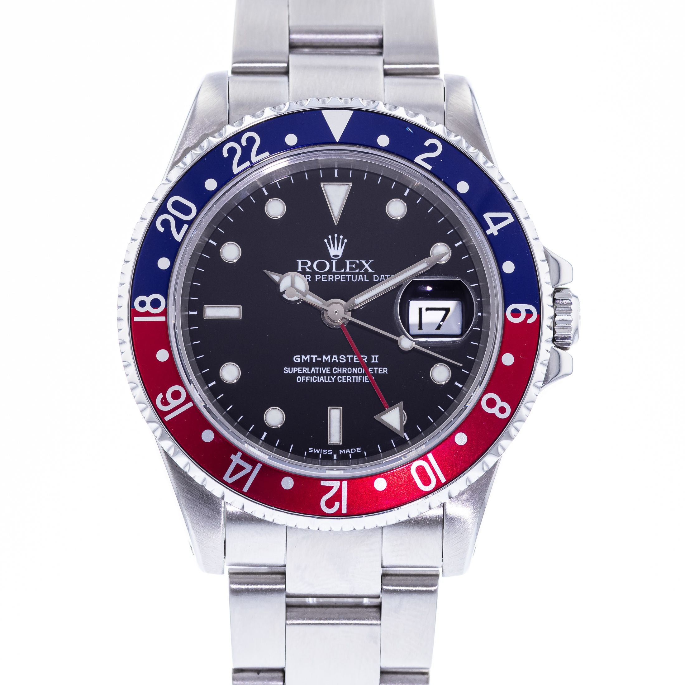 Rolex GMT-Master II 16710, Pepsi, 2001