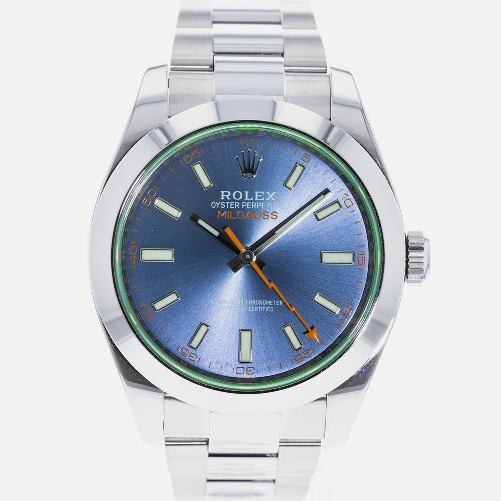 Authentic Used Rolex Milgauss Watch