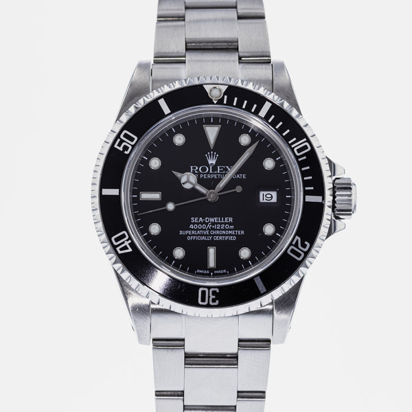 mild Forfølgelse Til meditation Authentic Used Rolex Sea-Dweller 16600 Watch (10-10-ROL-U3GFQ8)