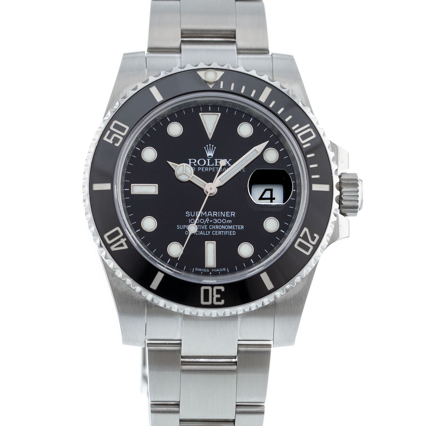 Authentic Used Rolex Submariner 116610 Watch (10-10-ROL-NE4TB5)