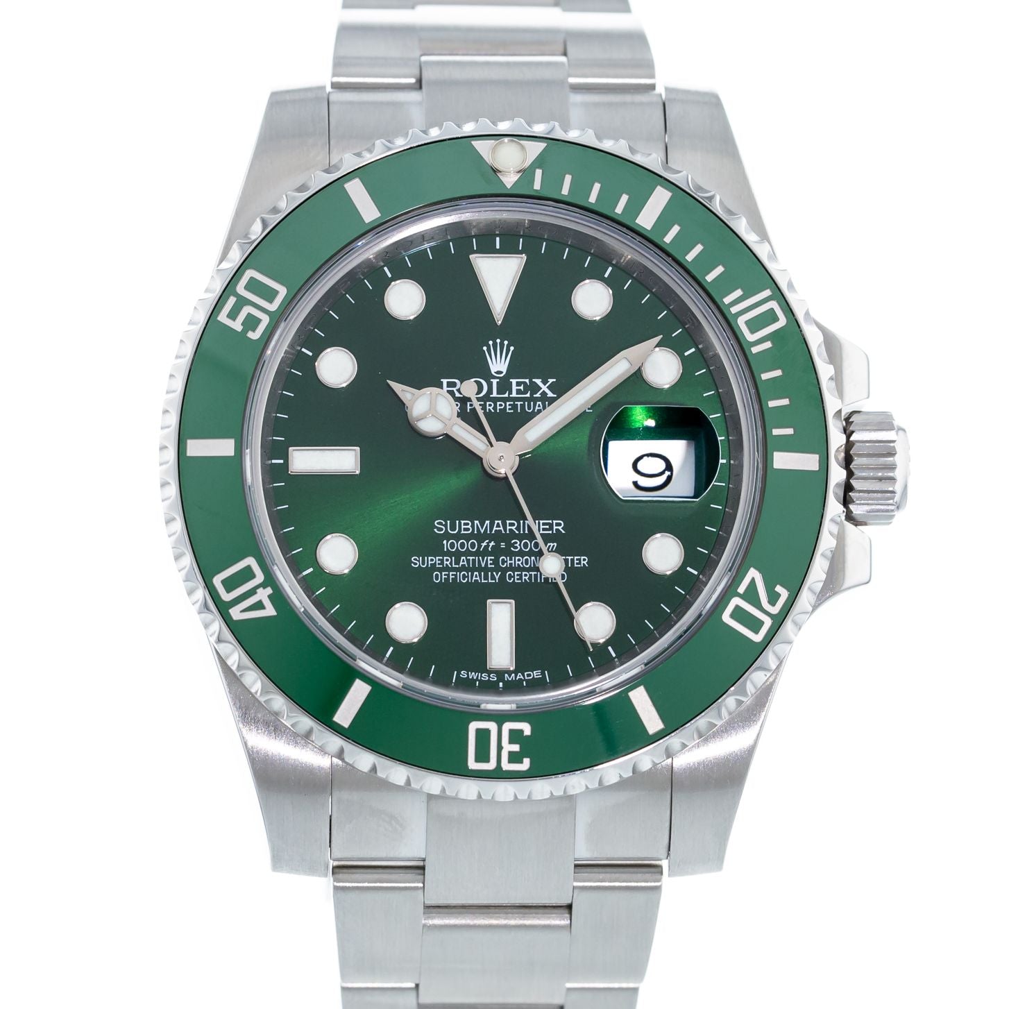 rolex hulk 2014