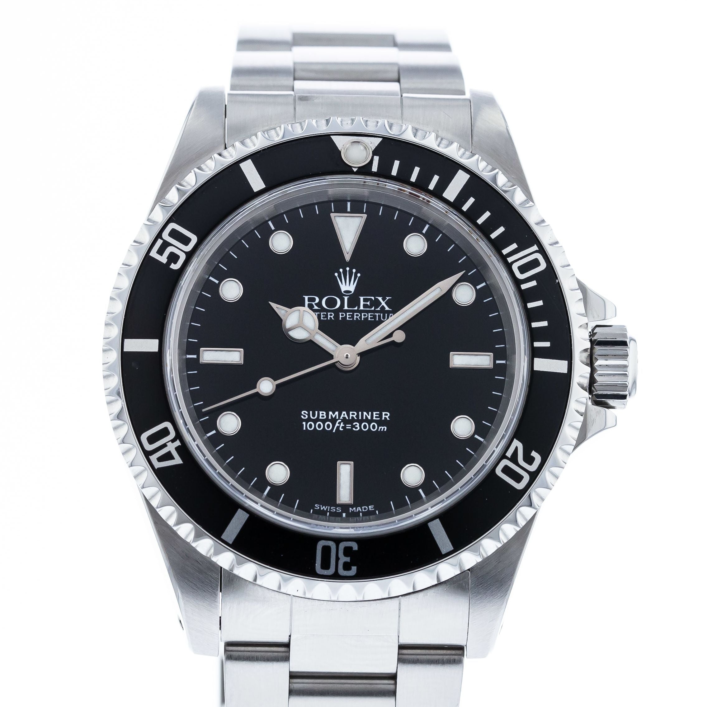 Authentic Used Rolex Submariner 14060M Watch (10-10-ROL-4T2K98)