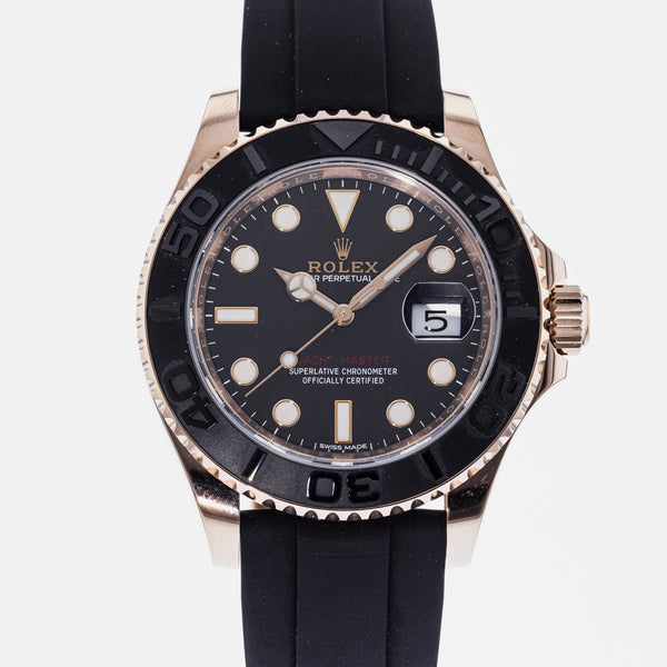 Rolex Yacht-Master 116655 with Black Dial