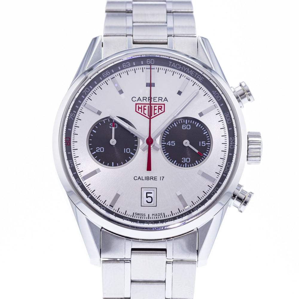 Authentic Used TAG Heuer Carrera Calibre 17 Jack Heuer 80 Limited Edition  CV2119 Watch (10-10-TAG-T6M0YR)