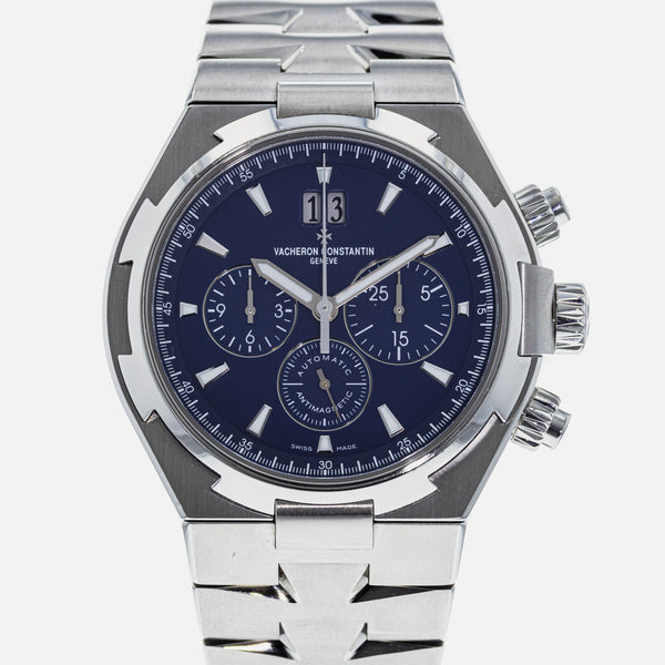 Overseas Certified Pre Owned Watch in Blue - Vacheron Constantin