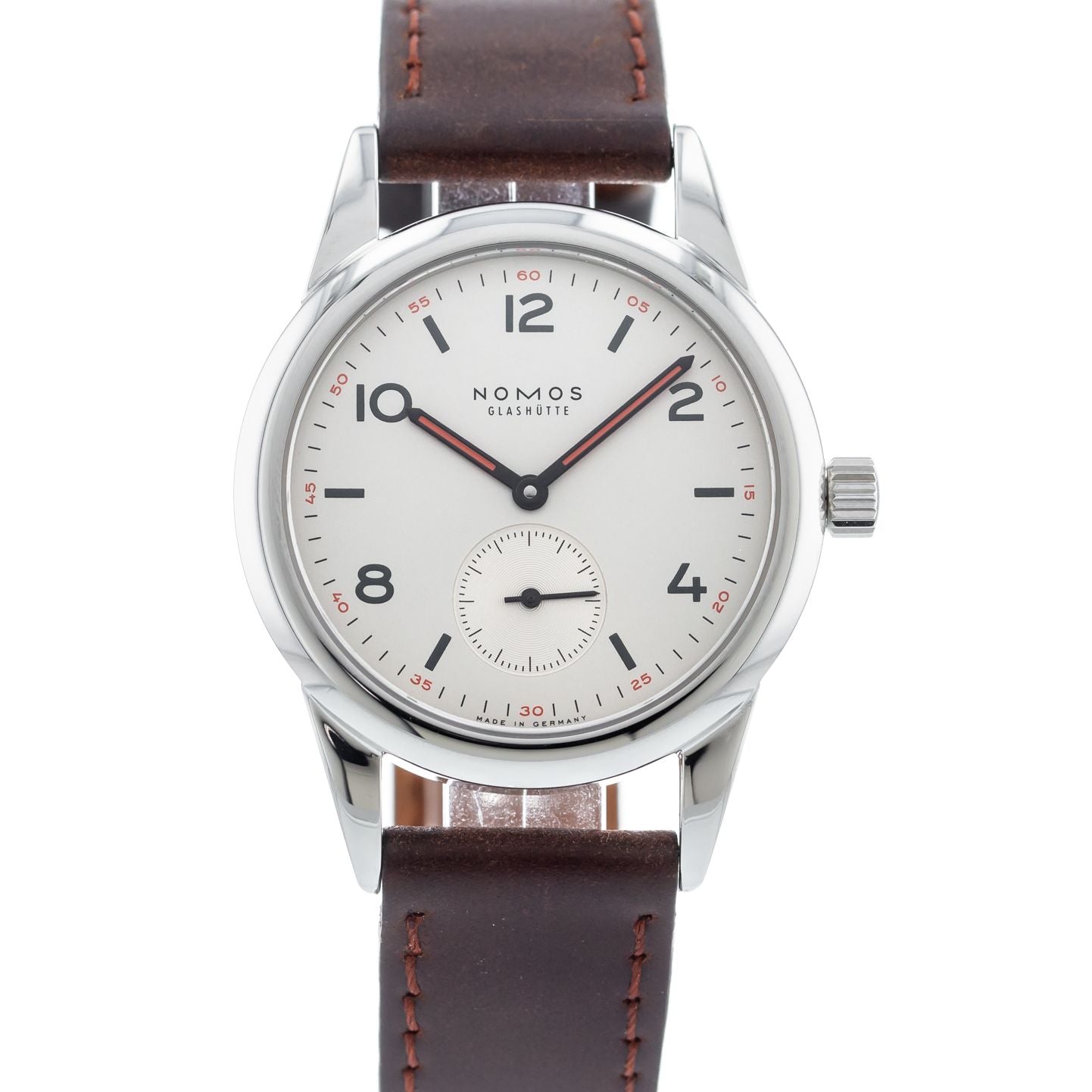 Authentic Used Nomos Glashütte Club 701 Watch (10-10-NOM-P4SN6Y)