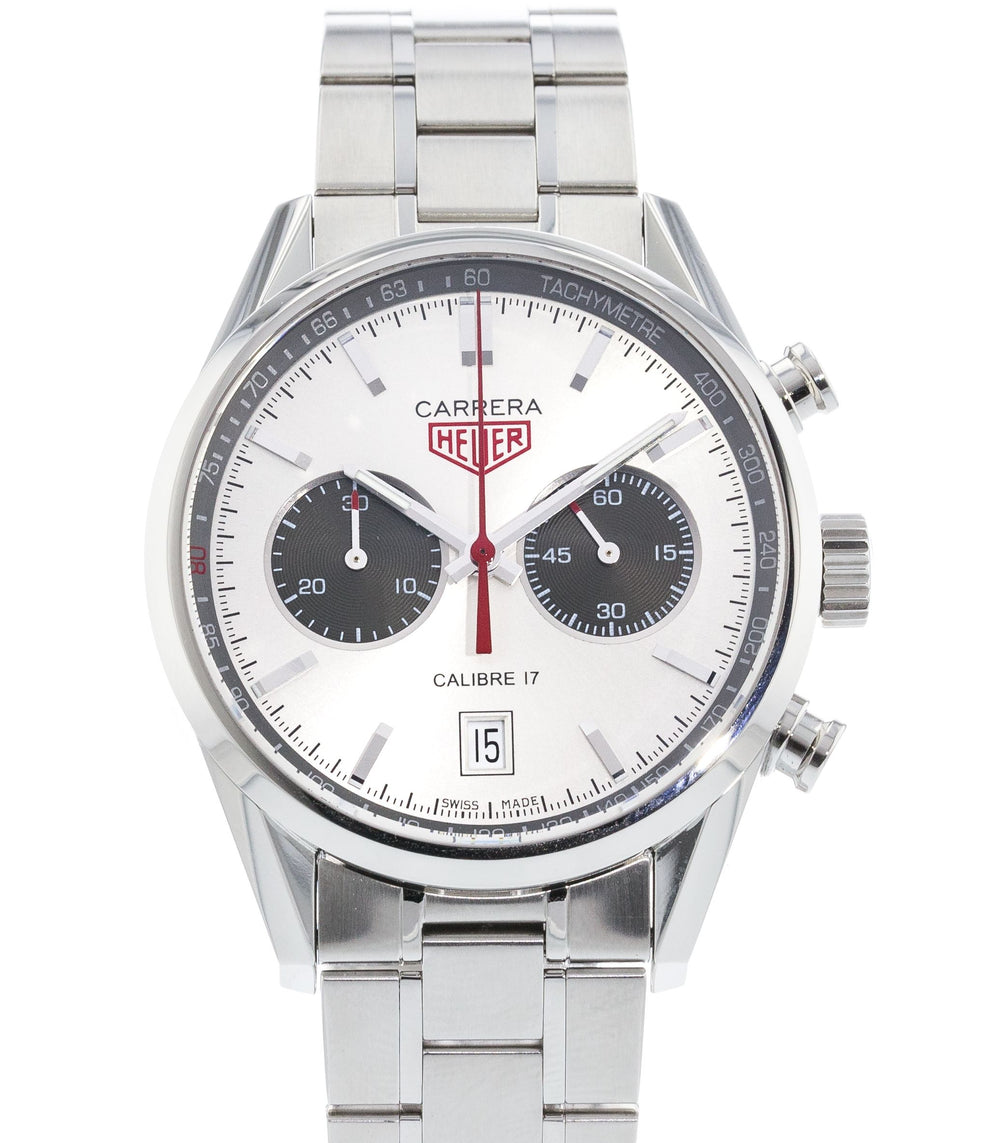 Authentic Used TAG Heuer Carrera Jack Heuer 80th Birthday Limited Edition  CV2119 Watch (10-10-TAG-Z14K0B)