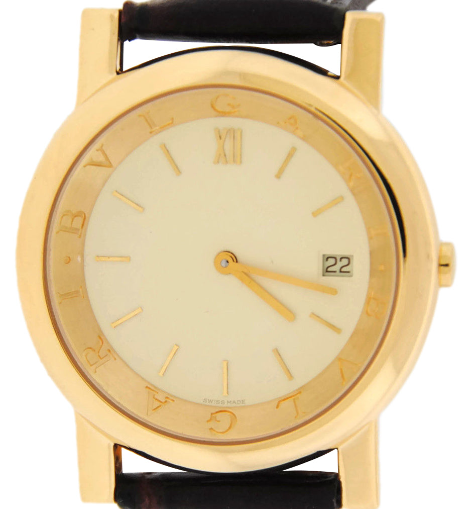 Authentic Used BVLGARI/Bulgari Anfiteatro AT35GL Watch (10-20-BVL-SX4FL3)