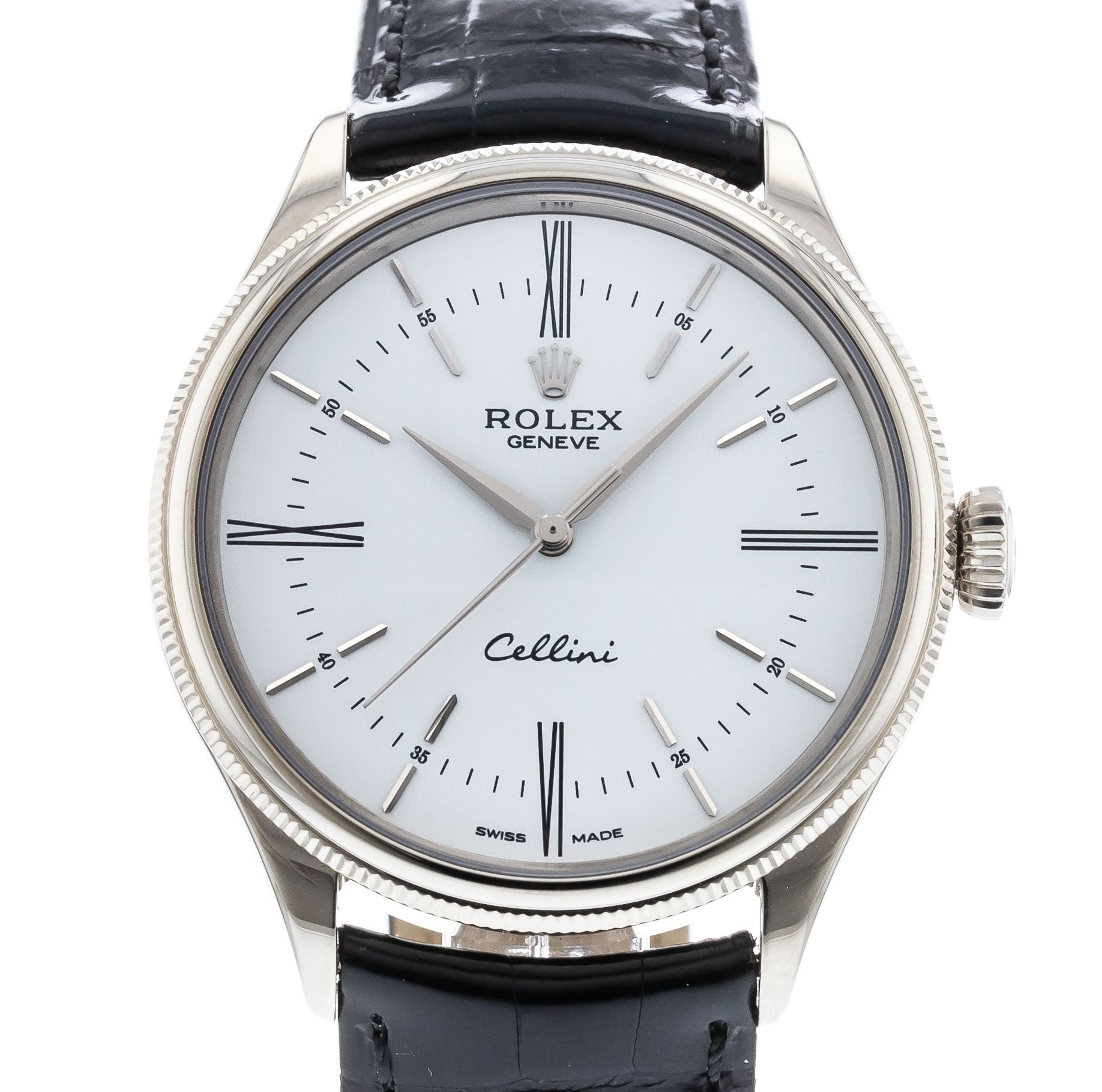 Authentic Used Rolex Cellini Time 50509 Watch (10-10-ROL-4CXFLY)