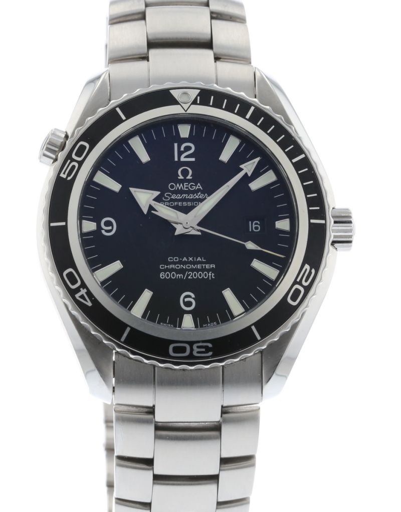 Authentic Used OMEGA Seamaster Planet Ocean XL 2200.50.00 Watch (10-10 ...
