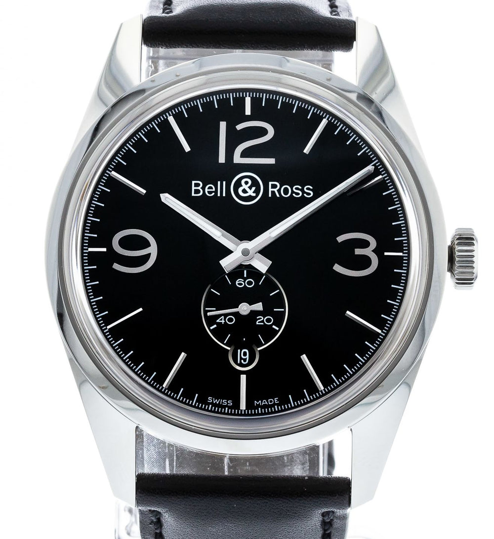 Authentic Used Bell & Ross Vintage 123 Heritage BR123-95 Watch (10