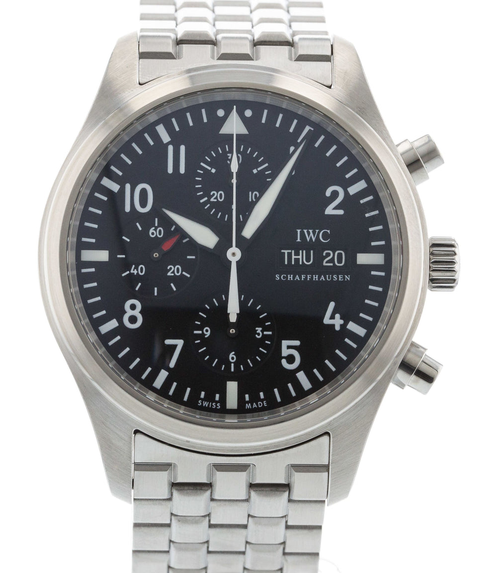 Authentic Used IWC Pilot IW3717-04 Watch (10-10-IWC-SRPTNG)