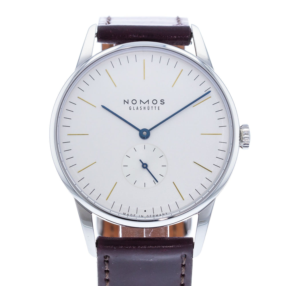 Authentic Used Nomos Orion 38 387 Watch (10-10-NOM-Q64DVH)