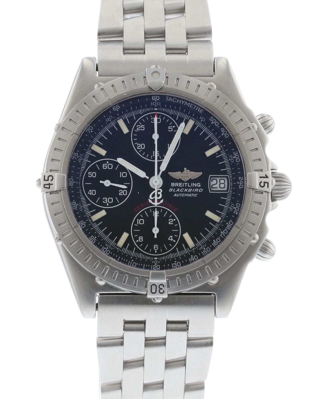 Authentic Used Breitling Chronomat Blackbird A13350 Watch (10-10-BRT ...