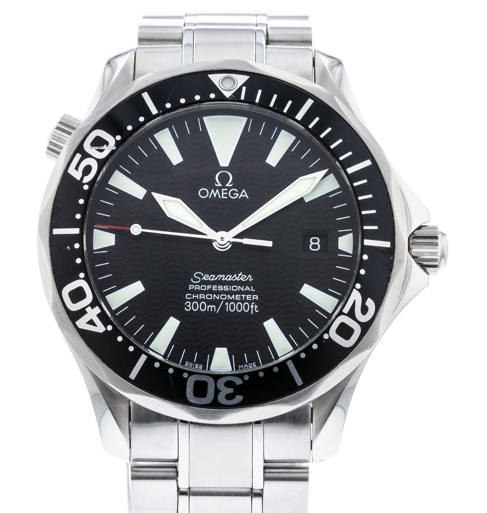 Authentic Used OMEGA Seamaster 300M 2254.50.00 Watch (10-10-OME-E9SBK7)