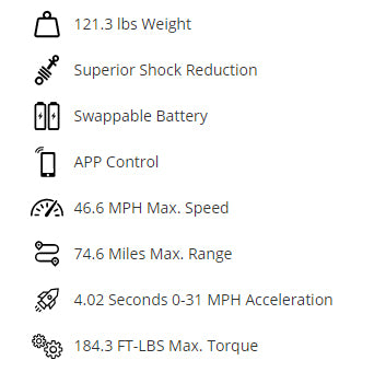 segway dirt ebike x260 for sale