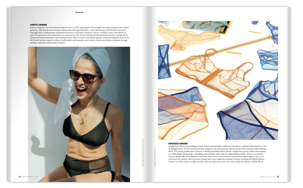 lorette lingerie s magazine spring issue