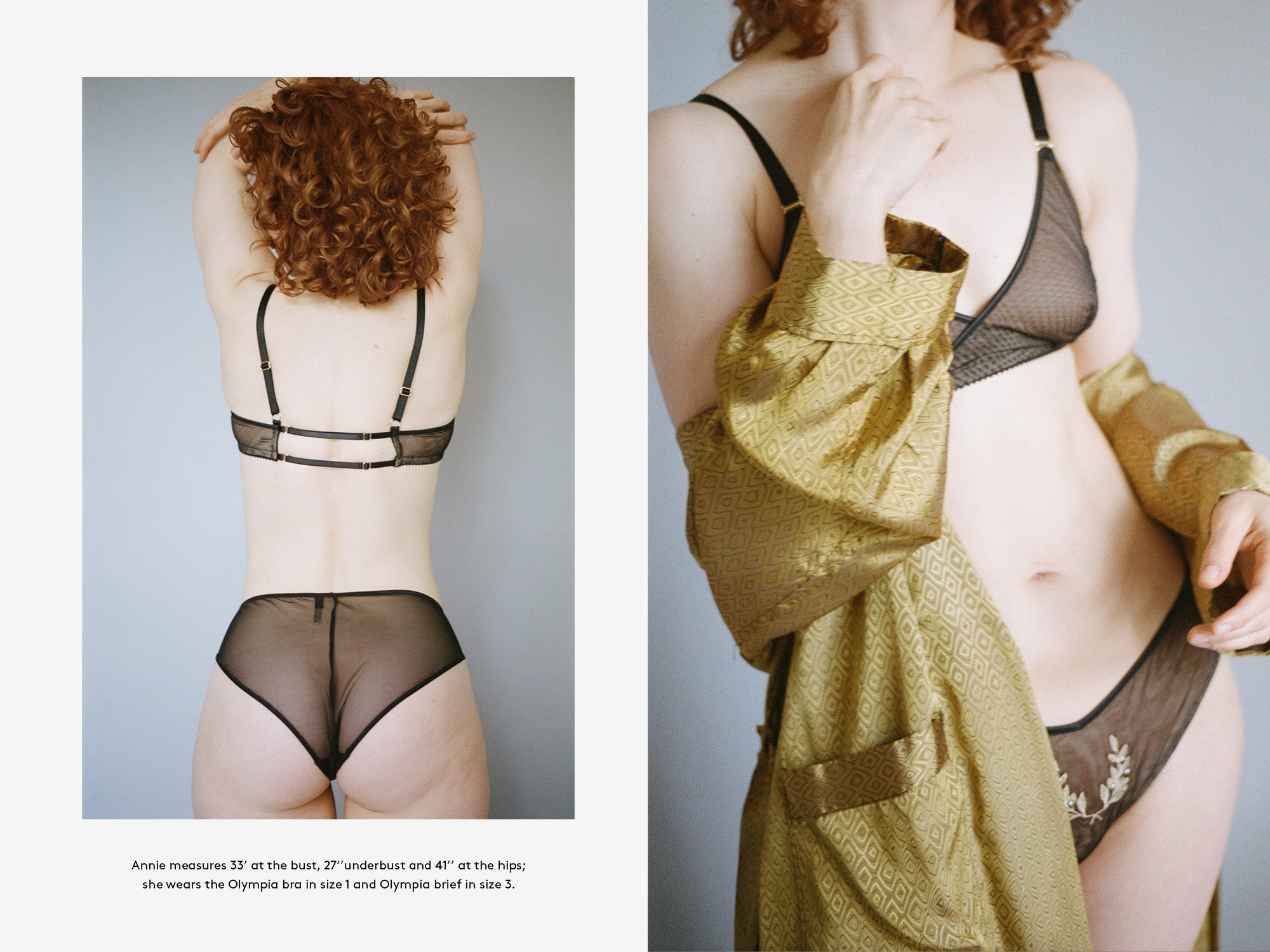 lorette lingerie olympia collection