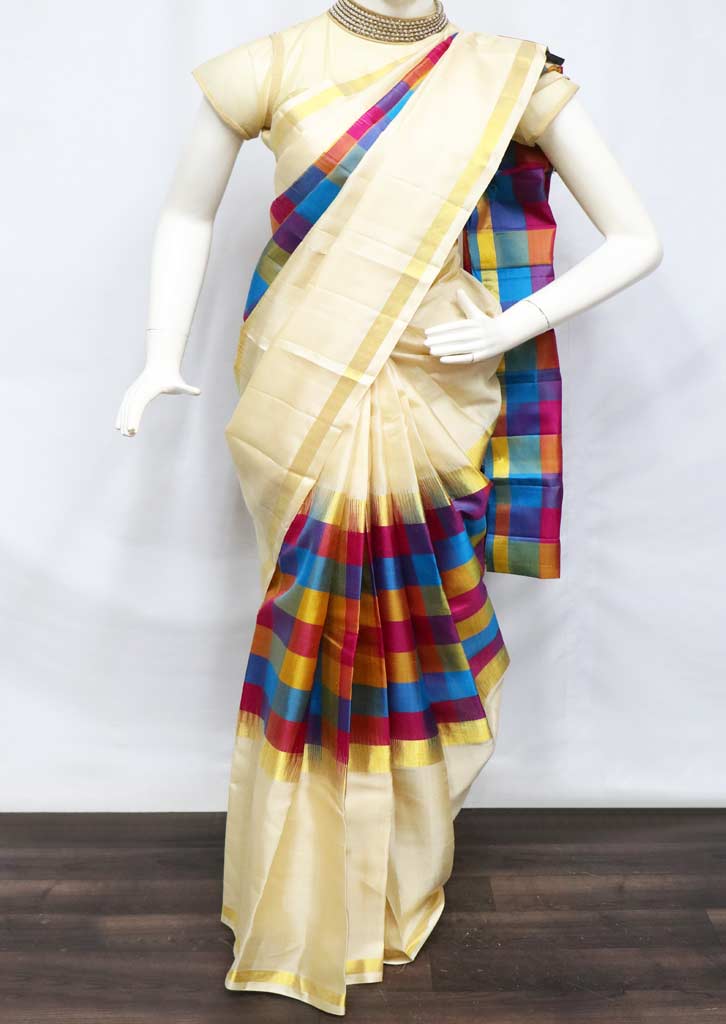 sandal color pattu saree