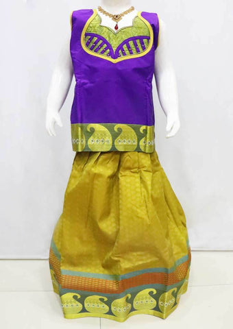 pattu pavadai chattai designs