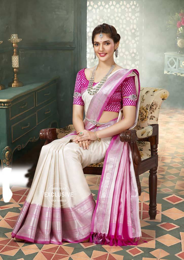 pink wedding sarees