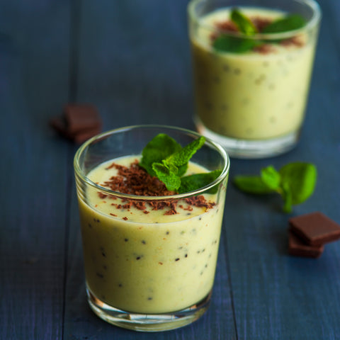 cocoa mint smoothie