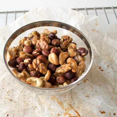 savory herb snack mix